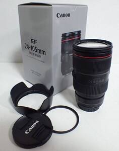 K425/8H◆Canon ZOOM LENS EF 24-105mm f/4L IS Ⅱ USM カメラレンズ 美品◆