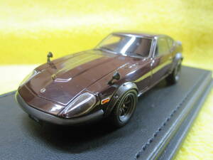 ignition model IG0026 1/43 Nissan HS30 Fairlady ZG Maroon RSワタナベホイール（ニッサン フェアレディ マルーン 絶版 定番 旧車