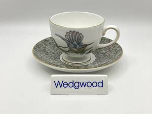 WEDGWOOD ウェッジウッド HUMMING BIRDS Leigh Shape Tea Cup & Saucer ハミングバード リーシ ェープ ティーカップ＆ソーサー *T991