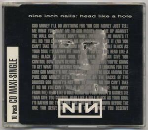 NINE INCH NAILS/HEAD LIKE A HOLE ★ インダストリアル/エレクトロニック/ナイン・インチ・ネイルズ/ADRIAN SHERWOOD