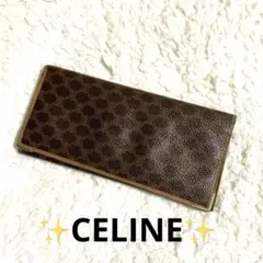 【CELINE】セリーヌ マカダム 財布 長財布 長札入れ