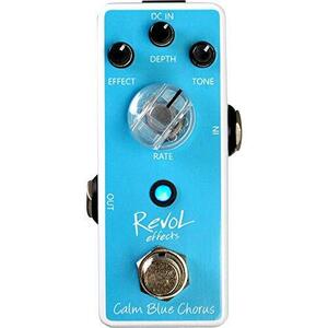 Revol effects レヴォルエフェクツ エフェクター コーラス Clam Blue Chorus ECO-01