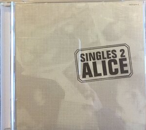 【CD】 アリス /SINGLES 2