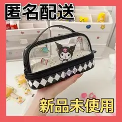 クロミちゃん　ペンケース メイクポーチ　サンリオ　筆箱　黒　マイメロ4