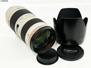 ★Canon キャノン ZOOM EF 70-200mm 1:2.8 L ULTRASONIC 一眼レフ カメラ レンズ ET-83 フード 17096O5.