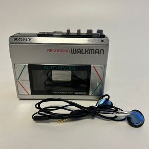 【希少 1円スタート】SONY ソニー WALKMAN WM-R55 カセットウォークマン　カセットプレーヤー 通電確認済　現状品