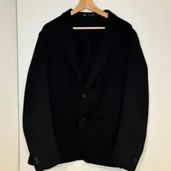 ZARA ザラ テーラードジャケット シングル XLサイズ ブラック