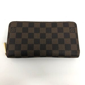 LOUIS VUITTON　ルイヴィトン　長財布　ダミエ　ジッピーウォレット　N60015/VI0068【CKAVA005】