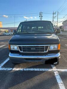 フォード エコノライン 2007年モデル E150 バン FORD ECONOLINE アメ車 5.4L 車検付き 78000マイル 