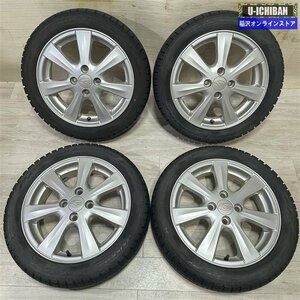 スバルR2 純正 4.5-15+45 4H100 ピレリ アイスアシンメトリコ 165/55R15 15インチ スタッドレス 4本セット 009