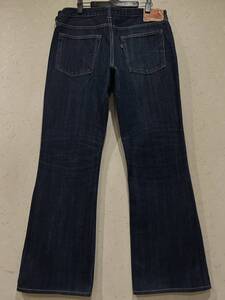 ※東洋エンタープライズ SUGAR CANE シュガーケーン LOT 321 ブーツカット デニム パンツ 濃紺 34 　　　　　　　　 BJBC.F