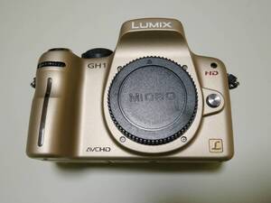 LUMIX DMC-GH1 コンフォートゴールド(美品）完動品