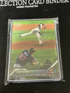 Topps now 大谷翔平　WBC ラストシーン