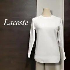 【完売品】LACOSTE メッシュ編みプルオーバートップス スウェット