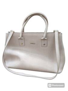 【M】FURLA フルラ トートバッグ ショルダーバッグ 2way ピンク　レディース 