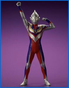 ★エクスプラス　少年リック/大怪獣シリーズ　ウルトラマンティガ（マルチタイプ）登場ポーズ　発光版　未開封・新品！★