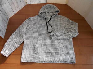 X-girl TWEED JERSEY HOODIE ツイード　プルオーバーパーカー