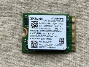 SK hynix エスケイハイニックス SSD 128GB BC501 M.2 2230 22x30mm NVMe PCIe Gen3x4　送料無料　郵便で発送　約１週間でお届け