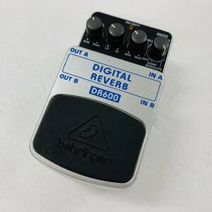 H170-I39-9478 behringer ベリンガー DIGITAL REVER B デジタルリバーブ DR600 エフェクター ギター用 シルバー 音楽