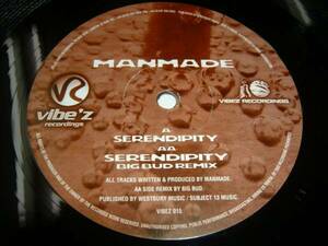 12inch【Manmade】Serendipity●Drum n Bass●即決