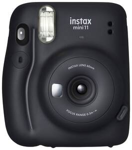 新品 未開封 未使用 チェキ INSTAX MINI 11 インスタックス・ミニ チャコールグレー フジフイルム FUJIFILM 