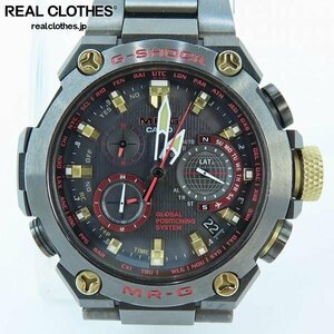 G-SHOCK/Gショック MR-G 赤備え GPSハイブリッド電波ソーラー MRG-G1000B-1A4JR /000