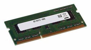 【中古】 ノートPC用メモリ PC3-10600S 2GB DDR3 1333MHz SO DIMM 204 pin