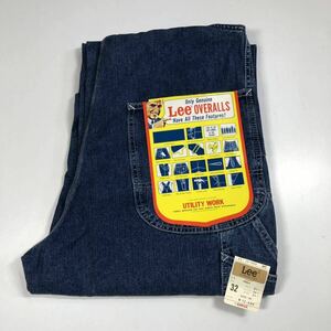 【W32 L33】Dead Stock 90s Vintage Lee Overalls デッドストック 90年代 ビンテージ リー オーバーオール 日本製 T557