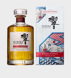 SUNTORY WHISKY HIBIKI　サントリー ウイスキー 響　2022 ブロッサム ハーモニー　700ml 43% 包装済　K7