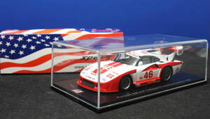 1/43 スパーク ポルシェ Porsche935 JLP-3 No.46 ロード・アトランタ Winner Road Atlanta 500km 1982（J.Paul / J.Paul Jr.）●