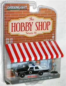 Greenlight 1/64 1990 Ford Crown LTD Victoria Police フォード クラウン ビクトリア ポリスカー グリーンライトHobby Shop警官フィギュア