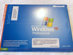 新品未開封 英語版 DSP版 Windows XP Professional 32bit Service Pack 3