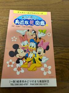 ディズニーみどりのシリーズ　親子で調べる身近な花図鑑