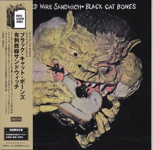 ■紙ジャケ★ブラック・キャット・ボーンズ/有刺鉄線サンドウィッチ★BLACK CAT BONES★国内盤・帯付■