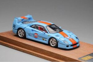 PGM-640602 PGM 1/64 フェラーリ Ferrari F40 LM フル開閉モデル Gulf 四角台座 Ordinary ミニカー 高級精密 希少 限定品