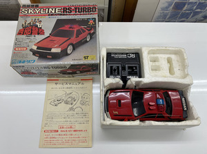 ヨネザワ ウェーブハンターシリーズ 1/20 西部警察 スカイラインRSターボ ラジコン SKYLINE 車体通電OK ジャンク扱い 札幌市手稲区