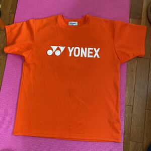 ◆YONEX ヨネックス 記念Tシャツ Mサイズ USED美品◆第5回全日本大学選手権バドミントン ミックスダブルス