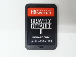 ユ■/Zこ8184　Nintendo Switch スイッチ ソフトのみ / BRAVELY DEFAULT2 ブレイブリーデフォルト2 / 読込OK / 保証無