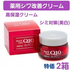 薬用シワ改善クリーム　ロアキュートシャイン　50g　2個　ナイアシンアミド　ハリ