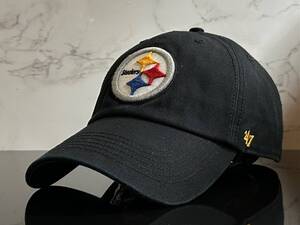 【未使用品】21SF★’47BRAND ’47ブランド×NFL ピッツバーグ・スティラーズ Pittsburgh Steelers キャップ 限定1個！《Size XL60㎝位》