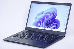 1円～ 希少カラー Corei7 バッテリー良好 Windows11 dynabook G7 i7-8550U RAM8GB SSD256GB 13.3FHD 薄型 軽量