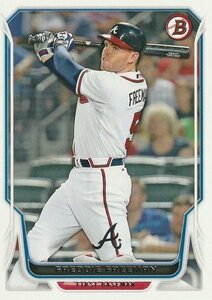 BOWMAN 2014 Freddie Freeman 153