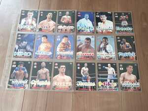 希少 BBM 95 K-1 カード 1～18 まとめセット ANDY HUG PETER AERTS ERNESTO HOOST 角田信朗 サイン入り 他