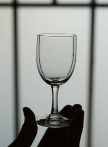 OLD Baccarat uni PERFECTION オールドバカラ 白ワイン用グラス / 19-20世紀(1886年~1936年)・フランス / アンティーク 古道具 硝子 ガラス