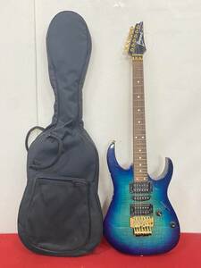 M-6358 【同梱不可】980円～ 現状品　Ibanez/アイバニーズ　RG SERIES　エレキギター　F416815　ケース付き　楽器