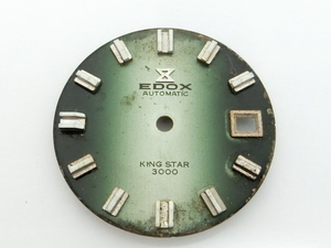 ★中古品★ エドックス KING STAR 3000文字盤 直径26.5mm