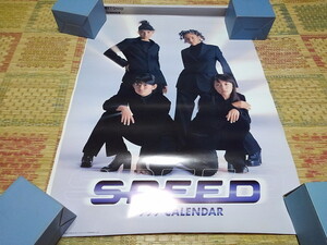 ▲　SPEED　【　NTT販促品　1999 カレンダー　】　スピード 新垣仁絵 上原多香子 今井絵理子 島袋寛子　※管理番号1330