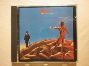 『Rush/Hemispheres〔神々の戦い〕(1978)』(Polygram Records 822 547-2 M-1,西ドイツ盤,歌詞付,The Trees,Circumstances,プログレ)