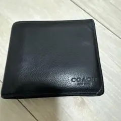 COACH ブラック 二つ折り財布