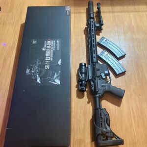 【ホビー】VFC KAC SR16E3 Mod2 M-Lok V3 GBBR (JPver.)　屋内展示のみ美品・外装カスタム品